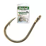 MUSTAD  JIGGING HOOK 1/0 7DB/CSOMAG