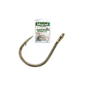 MUSTAD  JIGGING HOOK 1/0 7DB/CSOMAG
