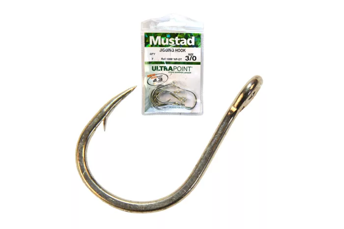 MUSTAD  JIGGING HOOK 3/0 7DB/CSOMAG