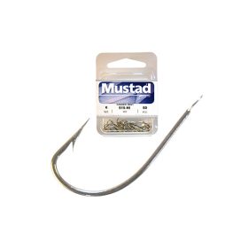 MUSTAD CRYSTAL HOOKS NICKEL 1 50DB/CSOMAG