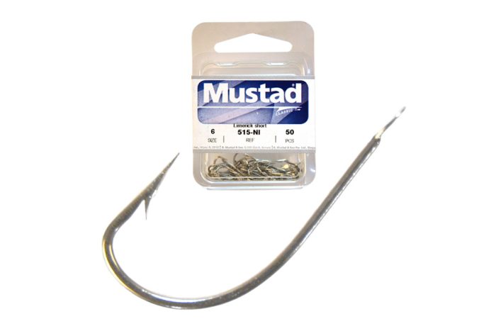 MUSTAD CRYSTAL HOOKS NICKEL 6 50DB/CSOMAG