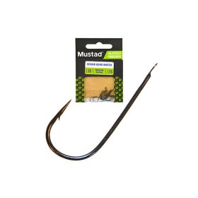  MUSTAD ULTRA NP WIDE ROUND BEND MATCH SPADE BARBED 10 10DB/CSOMAG