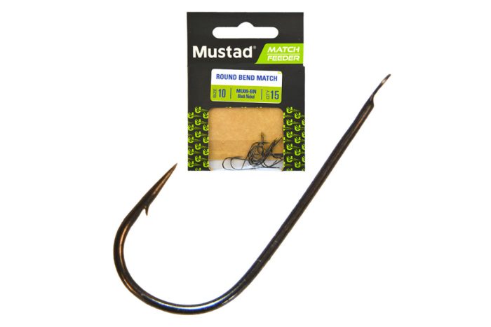 MUSTAD MATCH FEEDER ROUND BEND MATCH 10 15DB/CSOMAG