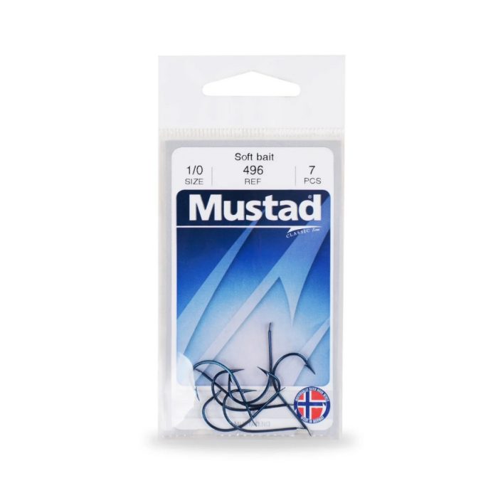 MUSTAD LIMERICK HOOKS BLUE 1 50DB/CSOMAG