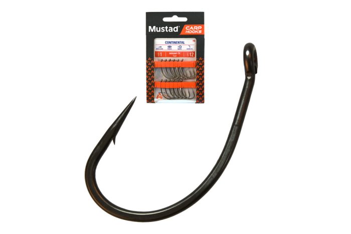 MUSTAD  CARP  CONTINENTAL  1 12PCS/BAG