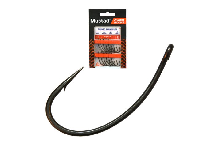 MUSTAD CARP  CURVE SHANK ELITE  1 12DB/CSOMAG