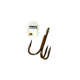 MUSTAD TREBLE HOOKS 2 10DB/CSOMAG