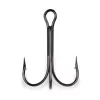MUSTAD TREBLE HOOKS 14 BLACK NICKEL 25DB/CSOMAG