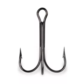 MUSTAD TREBLE HOOKS 14 BLACK NICKEL 25DB/CSOMAG