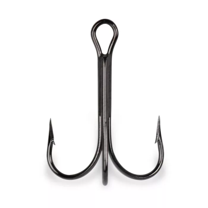 MUSTAD TREBLE HOOKS 14 BLACK NICKEL 25DB/CSOMAG