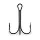 MUSTAD TREBLE HOOKS 16 BLACK NICKEL 25DB/CSOMAG
