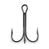 MUSTAD TREBLE HOOKS 18 BLACK NICKEL 25DB/CSOMAG