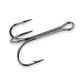 MUSTAD TREBLE HOOKS 4 NICKEL 50DB/CSOMAG