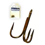 MUSTAD TREBLE HOOKS 4 25DB/CSOMAG