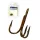 MUSTAD TREBLE HOOKS 16 25DB/CSOMAG