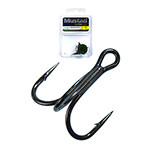 MUSTAD NEEDLEPOINT TREBLE HOOK 2 6DB/CSOMAG