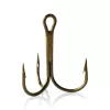MUSTAD ROUND TREBLE HOOKS 2 BRONZE 25DB/CSOMAG