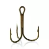 MUSTAD ROUND TREBLE HOOKS 14 BRONZE 25DB/CSOMAG