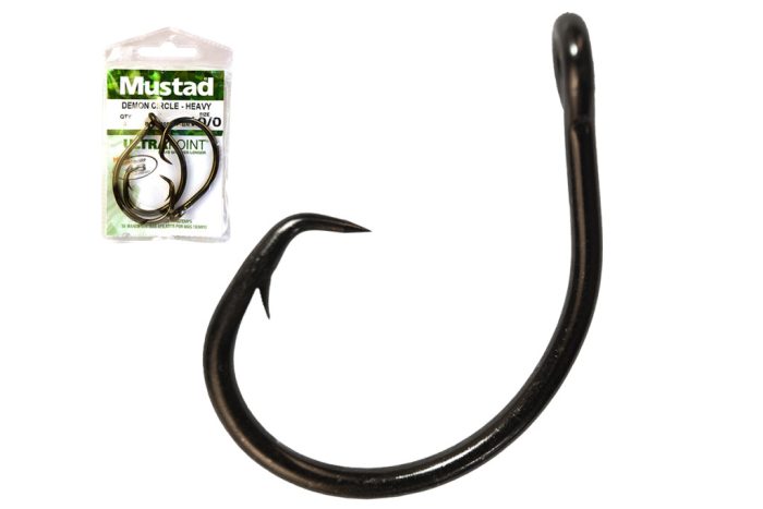 MUSTAD DEMON WIDE GAP CIRCLE HOOK 5/0 5DB/CSOMAG
