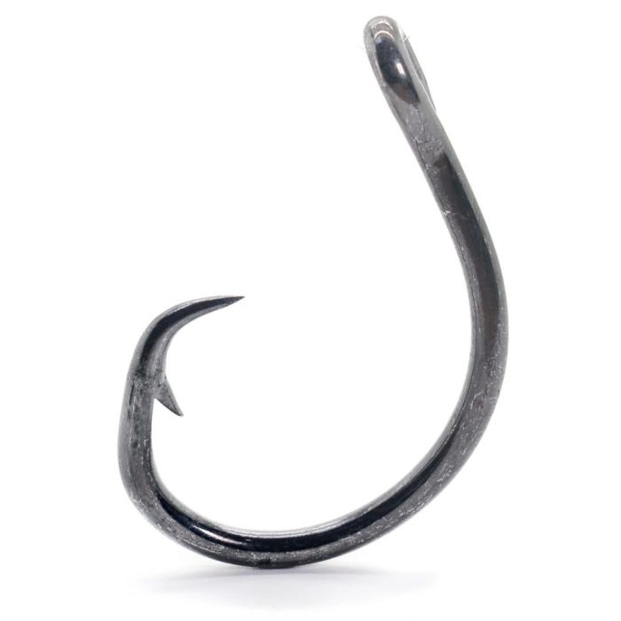 MUSTAD DEMON OFFSET CIRCLE 4X STRONG-BLACK NICKEL 6/0  5DB/CSOMAG