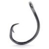 MUSTAD DEMON OFFSET CIRCLE 4X STRONG-BLACK NICKEL 8/0  3DB/CSOMAG