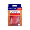 MUSTAD IN-LINE TRIPLE GRIP, WHITE TINSEL, 1 2PCS/BAG
