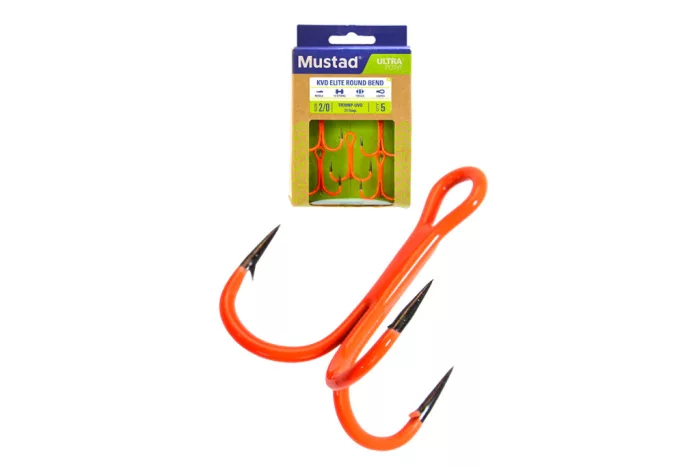 MUSTAD UP KVD UVO ELITE ROUND BEND 2/0 5DB/CSOMAG