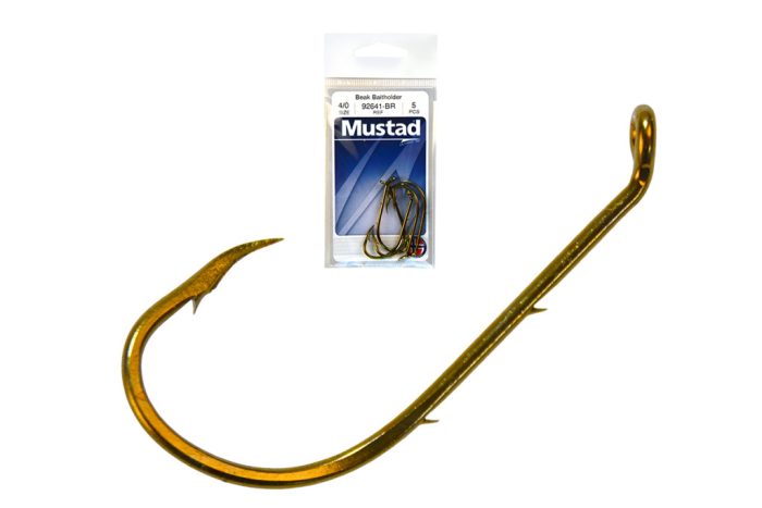 MUSTAD BEAK HOOKS BRONZE 4/0 5DB/CSOMAG