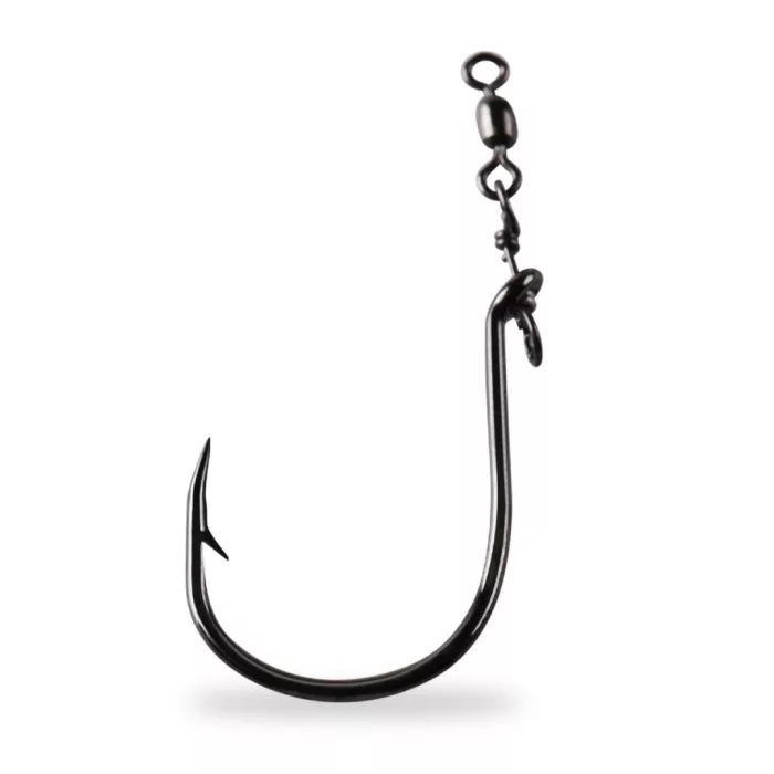 MUSTAD ULTRAPOINT NO-TWIST SHOT RIG W/MINI SWIVEL 4 5DB/CSOMAG