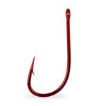 MUSTAD TARPON HOOKS RED 4 10DB/CSOMAG