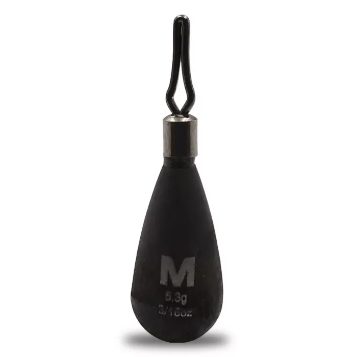 MUSTAD TUNGSTEN TITANX TEARDROP DROP SHOT WEIGHT 3,5 3DB/CSOMAG