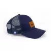 MUSTAD GREY TRUCKER CAP - WOVEN PATCH - 114
