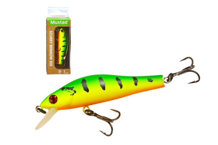 MUSTAD SCURRY MINNOW 55S GREEN