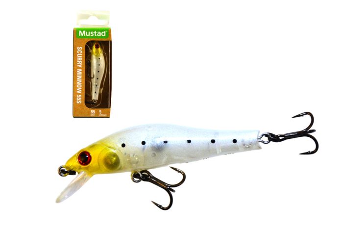 MUSTAD SCURRY MINNOW 55S PEARL