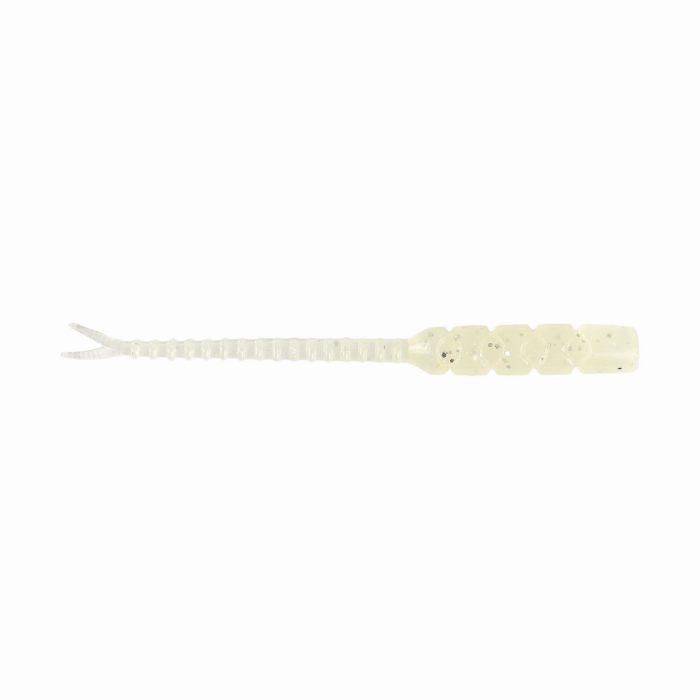 MUSTAD AJI HELLGRAMITE 2   WHITE LUMINOUS 12DB/CSOMAG