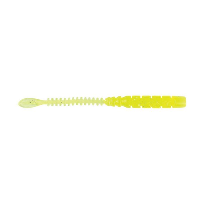 MUSTAD AJI BEAVER TAIL 2.5   CLEAR CHARTREUSE 12DB/CSOMAG