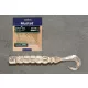 MUSTAD AJI CURLY TAIL 2.5   CLEAR LUMINOUS SILVER GLITTER 12DB/CSOMAG