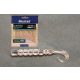 MUSTAD AJI CURLY TAIL 2.5   CLEAR PURPLE GLITTER 12DB/CSOMAG