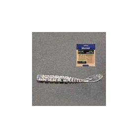 MUSTAD AJI FISH TAIL 2   CLEAR RAINBOW GLITTER 12DB/CSOMAG