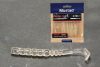 MUSTAD AJI PADDLE TAIL 2   CLEAR LUMINOUS SILVER GLITTER 12DB/CSOMAG