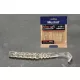 MUSTAD AJI PADDLE TAIL 2   CLEAR LUMINOUS SILVER GLITTER 12DB/CSOMAG