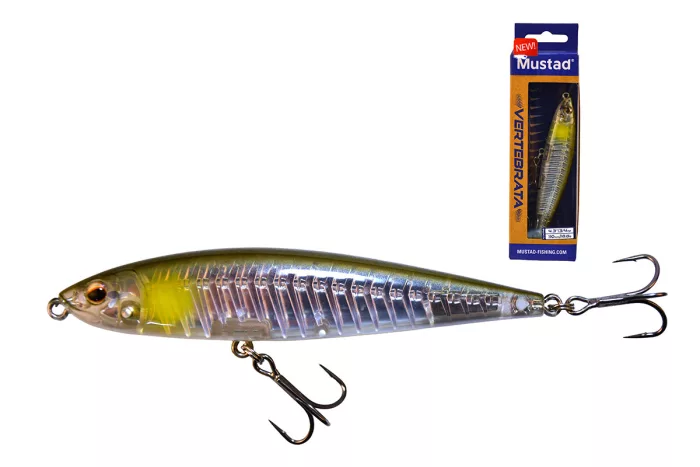 MUSTAD VERTEBRATA TOP WATER 4.3   18.8G 3/4OZ 006 WAKA AYU