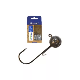MUSTAD BALL JIG HEAD W/KEEPER 4/0 10G  25PCS LEAD