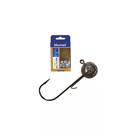 MUSTAD BALL JIG HEAD W/KEEPER 5/0 12G 25PCS LEAD