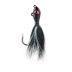 MUSTAD BIG EYE BUCKTAIL 3,5G BLACK BLACK