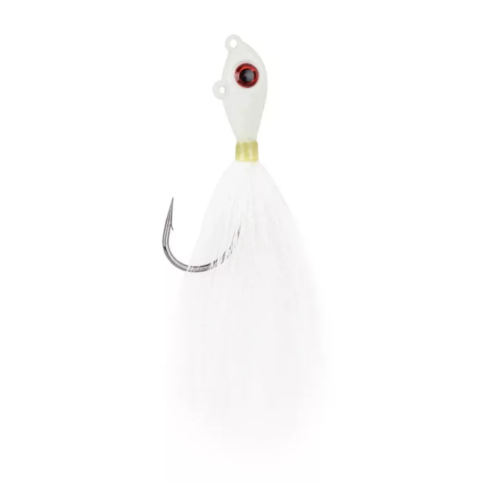 MUSTAD BIG EYE BUCKTAIL 3/8OZ GLOW GLOW GREEN