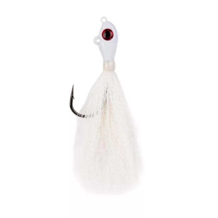 MUSTAD BIG EYE BUCKTAIL 85G WHITE WHITE