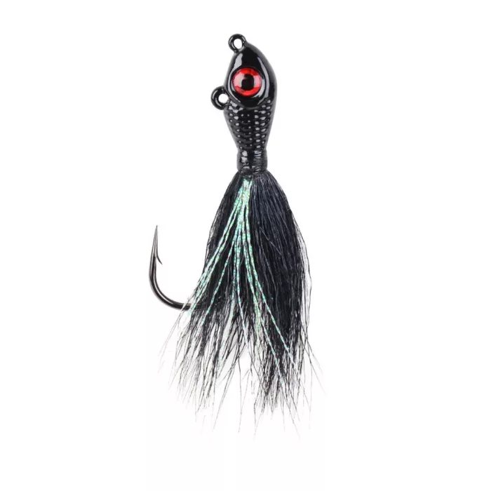 MUSTAD BIG EYE BUCKTAIL 115G BLACK BLACK