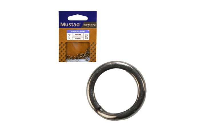 MUSTAD SS POWER SPLIT RING 6 15DB/CSOMAG