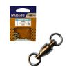 MUSTAD BB SWIVEL W/ WELDED RINGS 6 4DB/CSOMAG